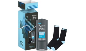  Up to Four Dove Men+Care Daily Care Body Wash and Socks Gift Sets 