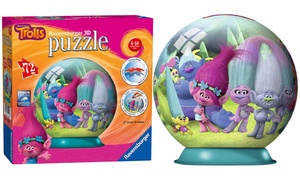 3D 72-Piece Trolls Puzzle