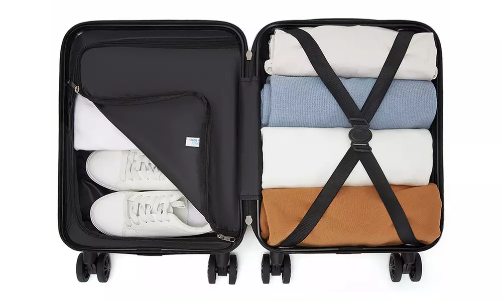 Valise cabine 15'' avec roulettes 360° amovibles Kono