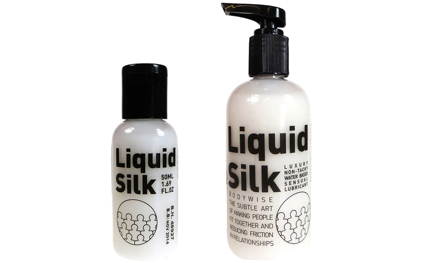 Image 1: Liquid Silk Sensual Lubricant