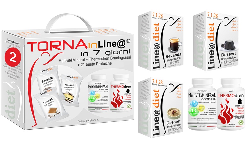 Image 3: Fino a 3 kit Torna in Linea per dieta dimagrante Line@Diet