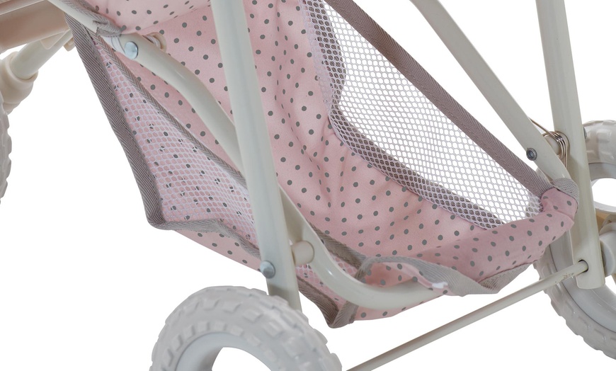 Image 3: Polka Dot Doll Stroller