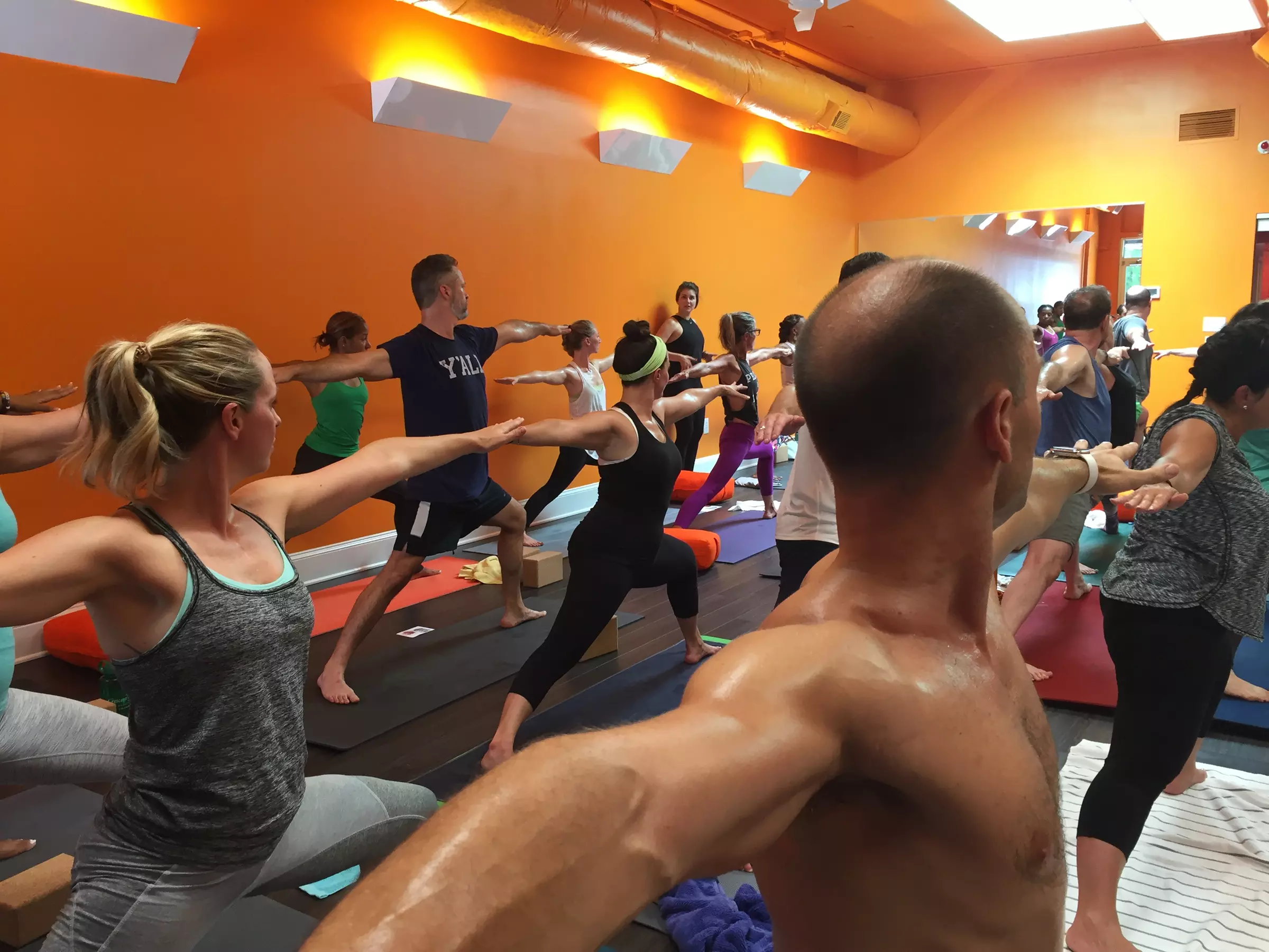 $49 for One-Month of Unlimited Hot Yoga Classes at Red Hot Yoga & Massage ($129 Value) - Primary Image