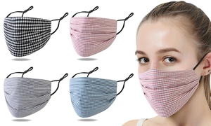 Lattice Design Reusable Cotton Face Mask