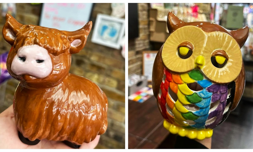 Image 3: Giggle & Glaze BYOB Pottery Painting Experience