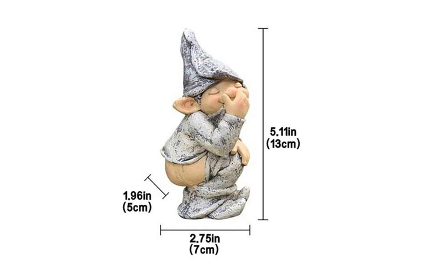 Image 4: Resin Elf Garden Ornament With Free Delivery