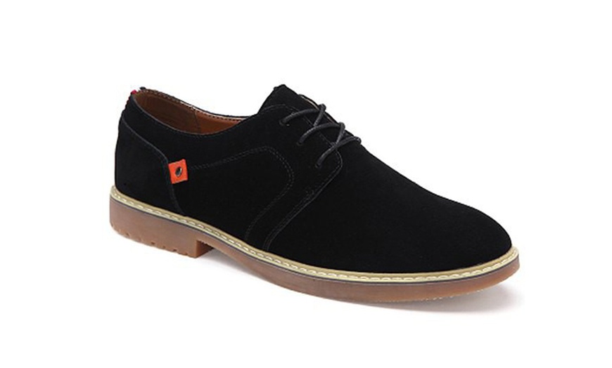 Image 7: Zapatos Derby con cordones para hombre