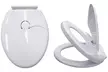 Abattant WC familial 3 en 1, fermeture lente, adapté aux enfants - Second Medium