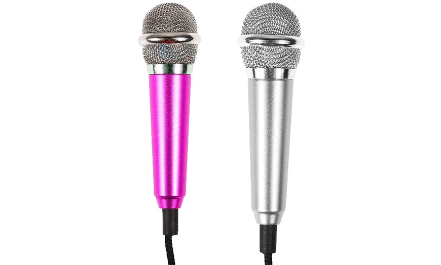 Image 9: Mini Karaoke Microphone