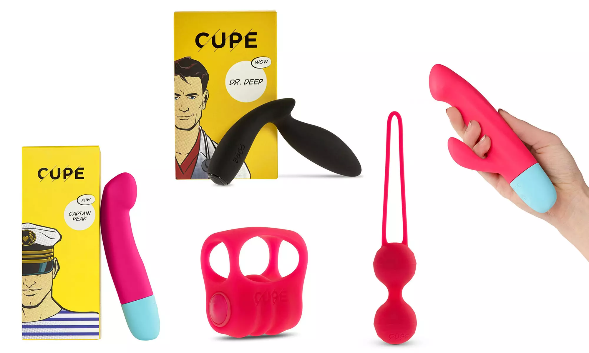 Cupe Sexspielzeug eignet sich hervorragend für Einsteiger und Fortgeschrittene oder als Geschenk - Primary Image