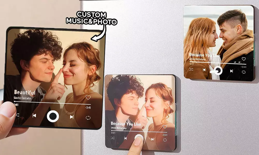 Personalized Spotify Fridge Magnets from Justyling (Up to 74% Off) - Primary Image
