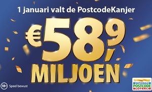 Maak kans op € 58,9 miljoen