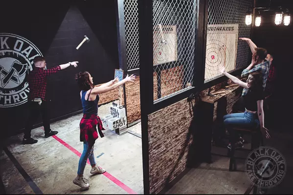 Up to 40% Off Axe Throwing at Black Oak Axe Throwing