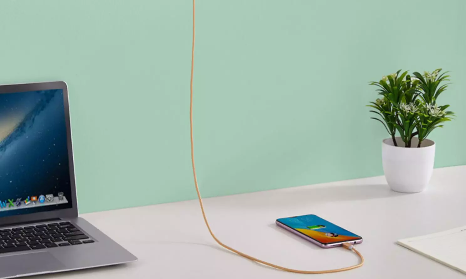 Set van 4 oplaadkabels