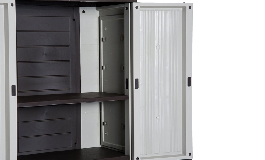 Image 6: Outsunny Garden Storage Unit