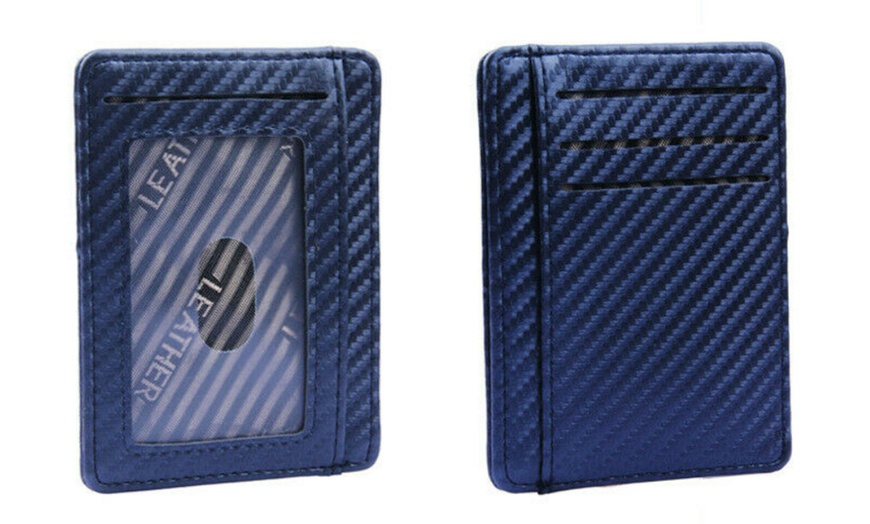 Image 7: Slim RFID Wallet