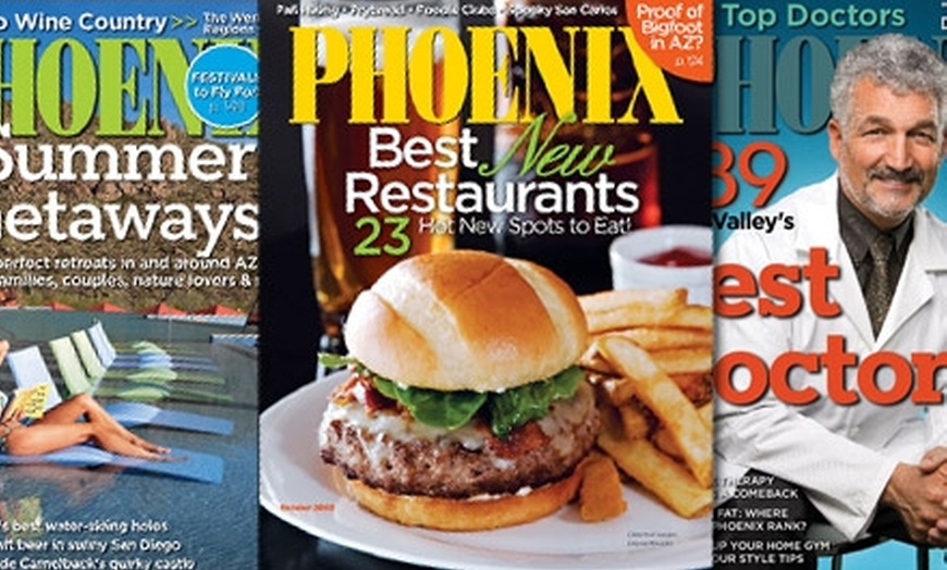 53% Off Subscription To Phoenix Magazine - Phoenix Magazine 