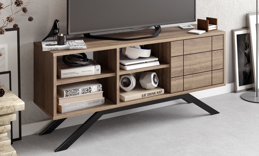 Image 5: Decorotika North TV Stand and Media Console