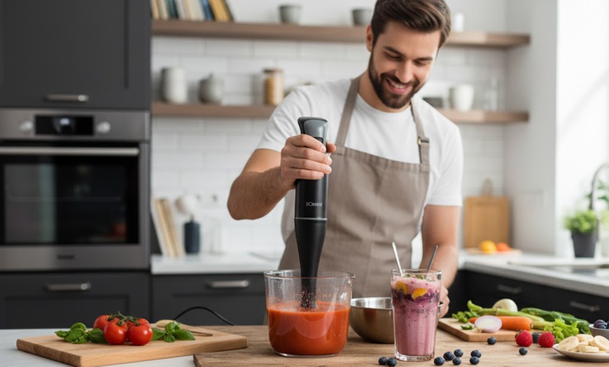 Image 1: Mixeur plongeant Bomann