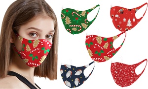 Christmas-Themed Face Mask