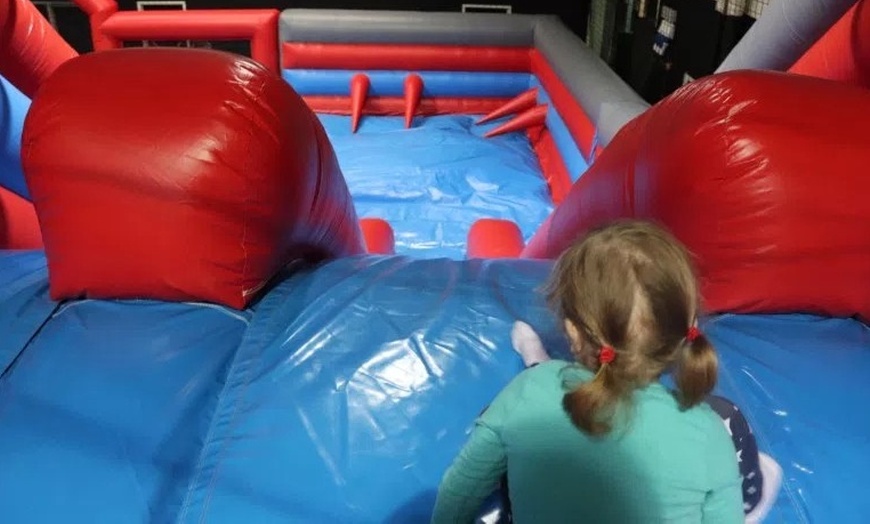 Image 6: Inflatable Bounce and Trampolines for One at Soccer Zone Halesowen