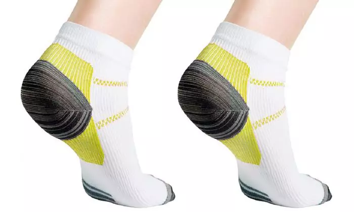 Unisex Ankle Compression Socks (3 or 6-Pack) - Second Medium