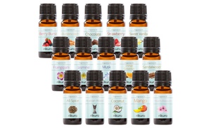 Set of Five Fragrance Oils 10ml