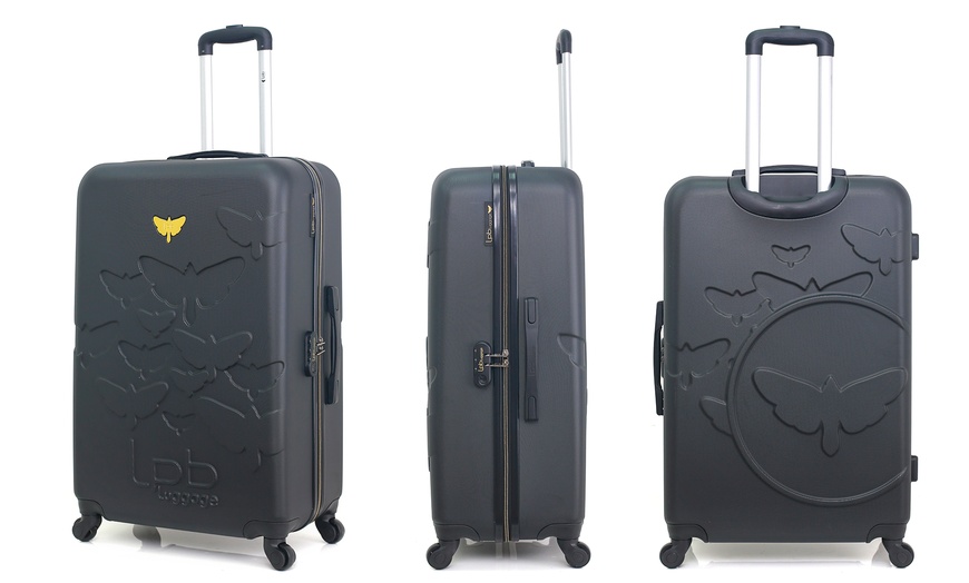 Image 3: LPB Three-Piece Luggage Set