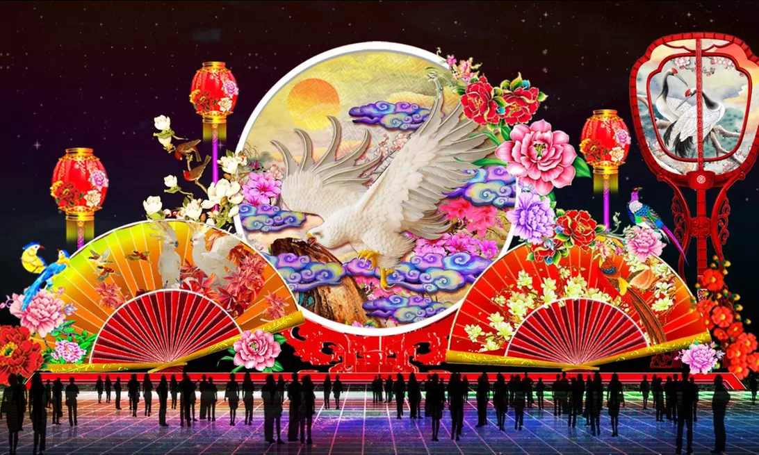 $19 for Admission to Lights of the World Lantern Festival, Valid December 6–February 3 ($27.74 Value) - Primary Image