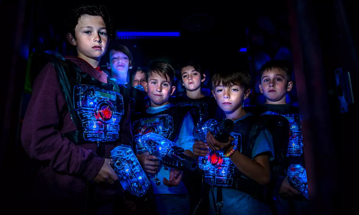 Two Games of Laser Tag for One, Two, or Four or Classic Birthday Party for Eight at Laserforce (Up to 35% Off) - Primary Image