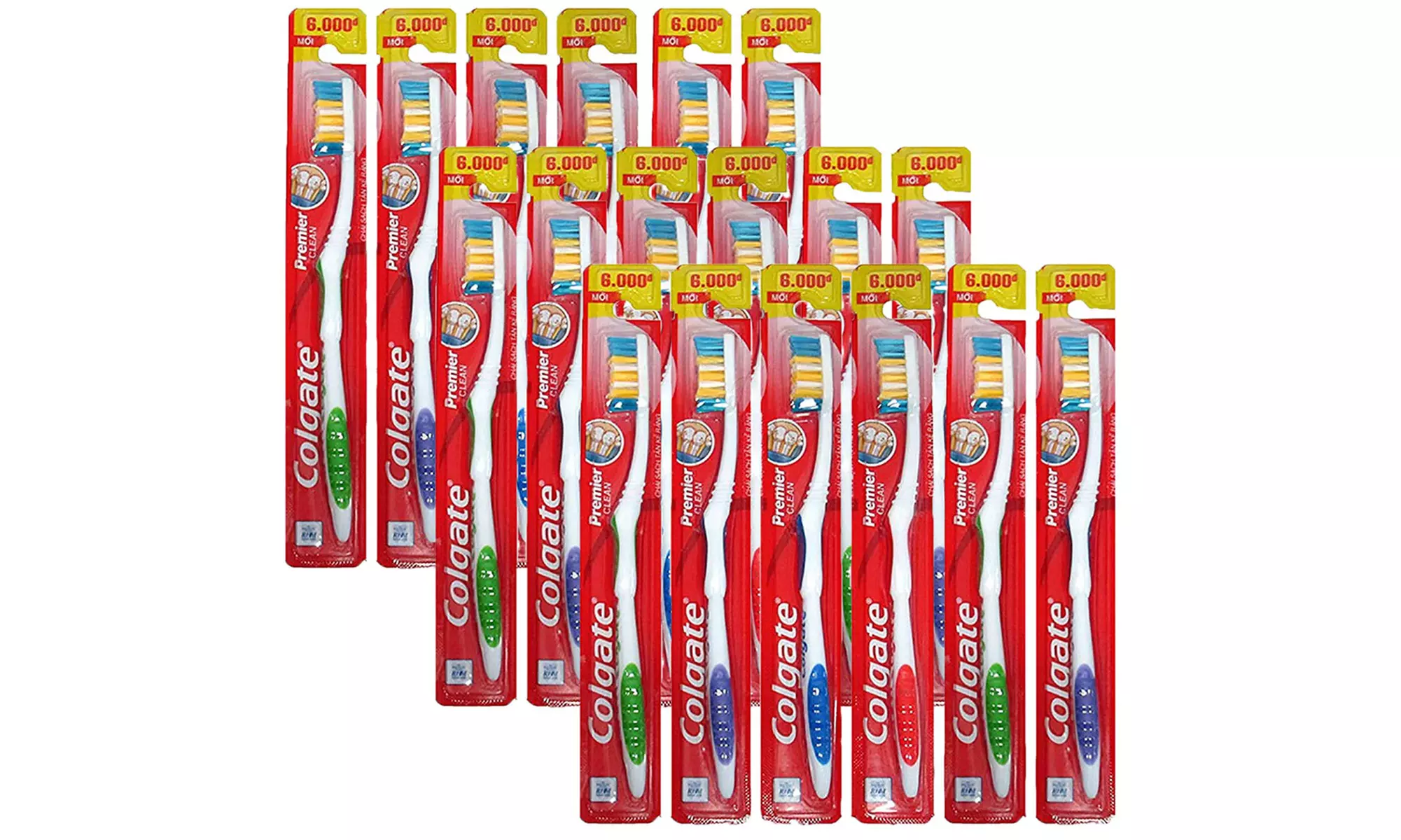 24 Pack Colgate Premier Extra Clean Toothbrushes - Primary Image