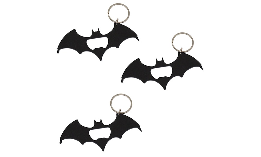 Image 2: Batman Logo Multi-Tool Keyring