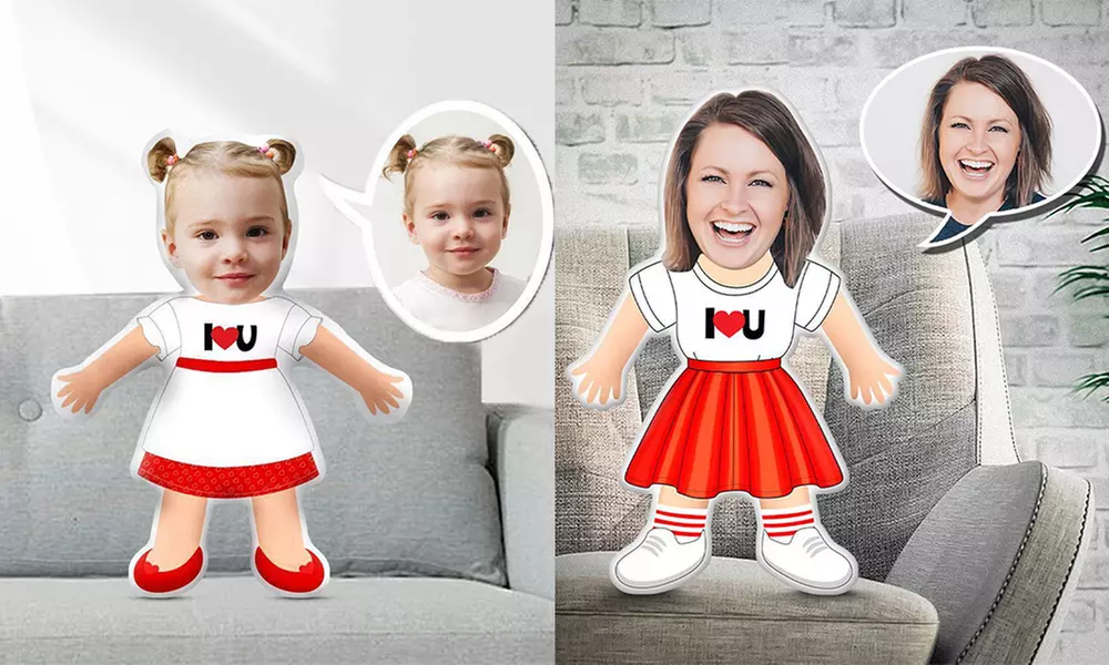 3D-Menschen- oder Tierkissen