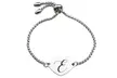 Fully Adjustable Heart Initial Bolo Bracelet by Pink Box - Second Medium