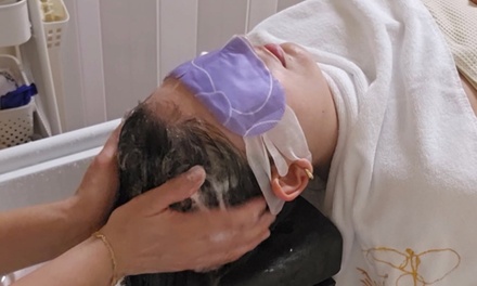One 60-Minute Luxury Head Spa Treatment; Includes Herbal Welcome Tea - Beauty By Shany