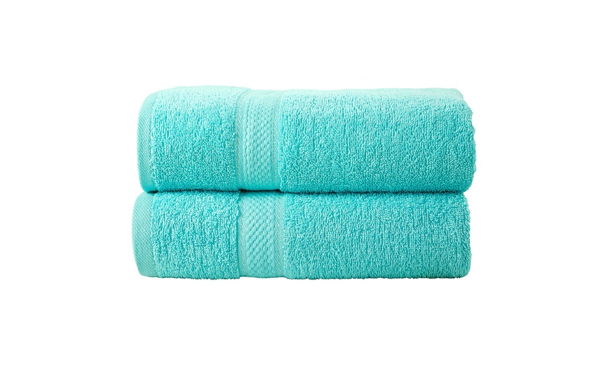 Image 62: 100% Cotton Towel Set