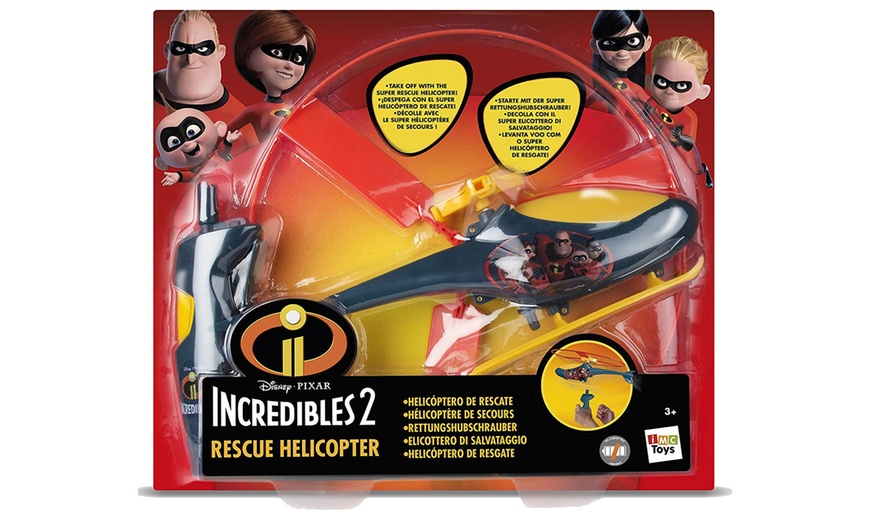 Image 4: One or Two IMC Toys Incredibles Rescue Helicopters