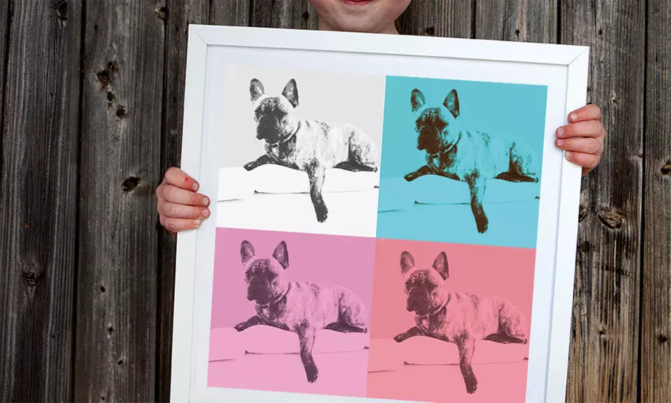Custom Pop Art Canvas Print - Primary Image
