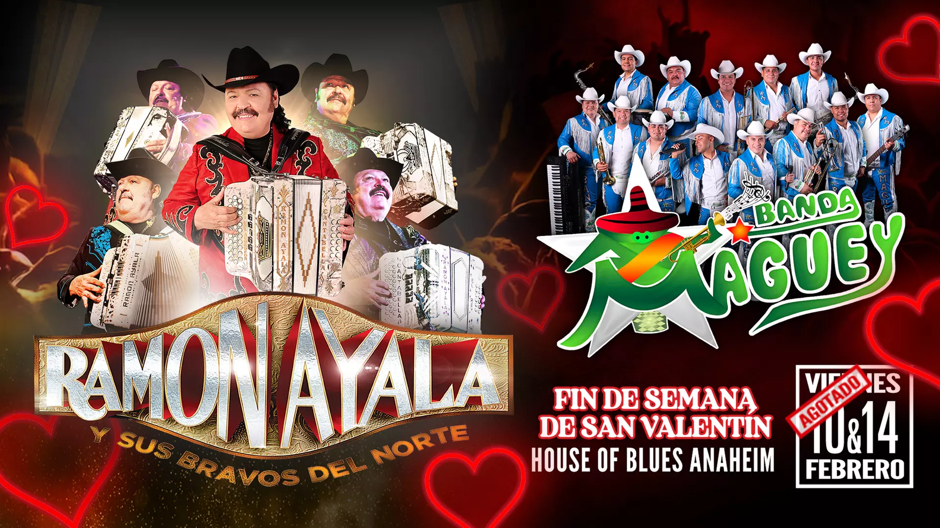 Una Noche Romantica Con Ramon Ayala on February 14 at 7 p.m. - Primary Image