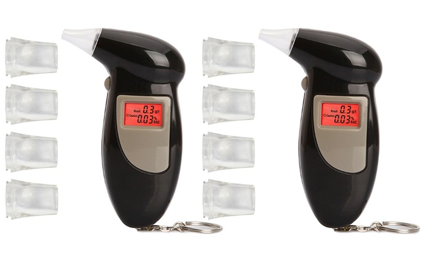 Image 3: Portable Pocket Breathalyser