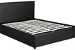 Lit coffre Prima grande ouverture avec matelas à surmatelas intégré en option, marque Sampur, livraison offerte - Second Medium