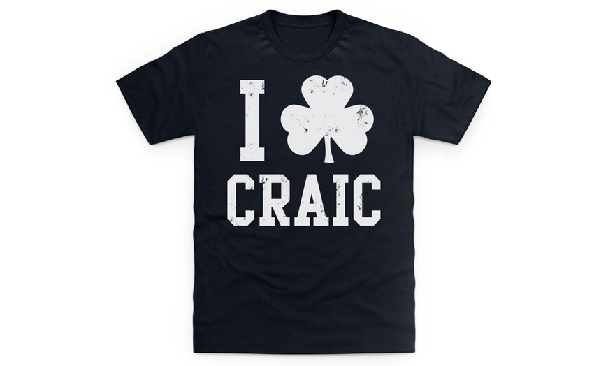 Image 3: Men's I Love Craic T-Shirt 