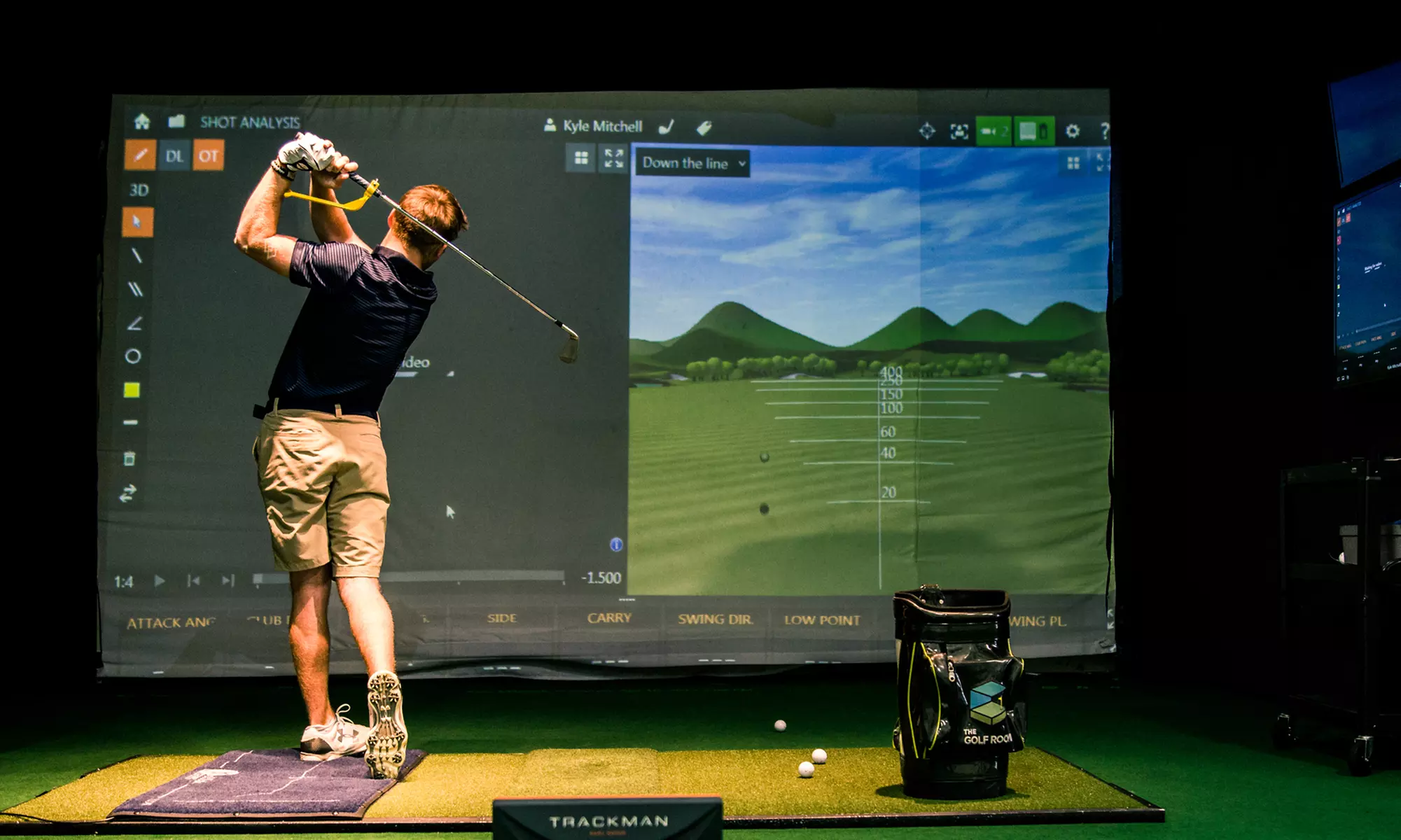 One or Two Hours of Virtual Golf for Up to Four People at The Golf Room (Up to 35% Off)q - Primary Image