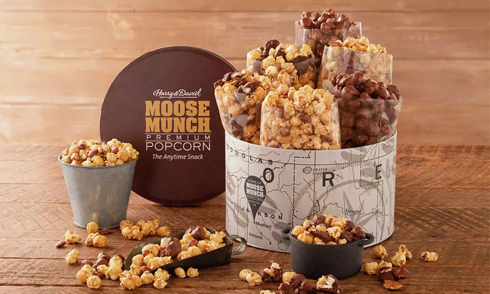 Moose Munch Premium Popcorn Classic Tin from Harry & David (Up to 44% Off) - Primary Image