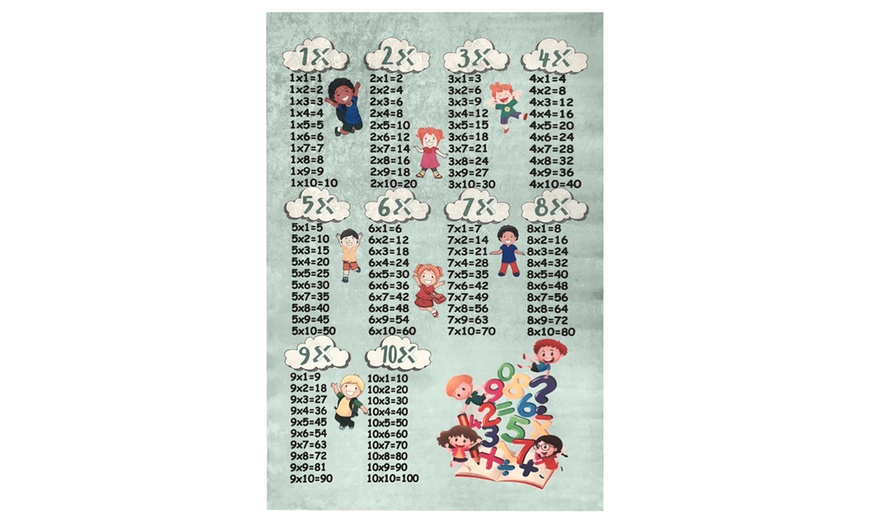 Image 13: Multiplication Table Mat