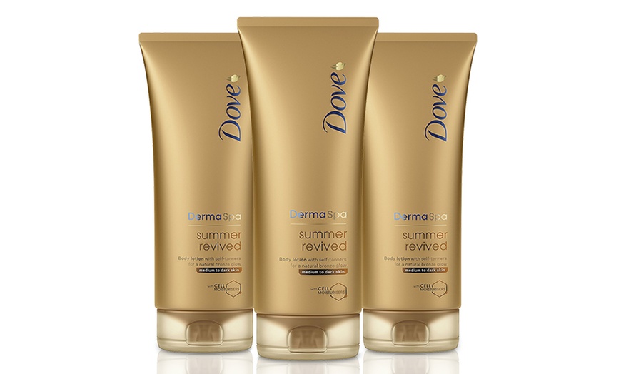 Image 2: Dove Revive Lotion Three-Pack