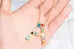Collana con pendente a forma di lettera, disponibile in vari modelli - Image 4