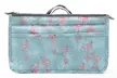 Handtaschen-Organizer mit Flamingo-Aufdruck in Schwarz, Navy oder Blau - Second Medium