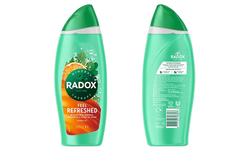 Image 1: 2, 3 ou 6 gels de douche 'Feel Refreshed' de Radox