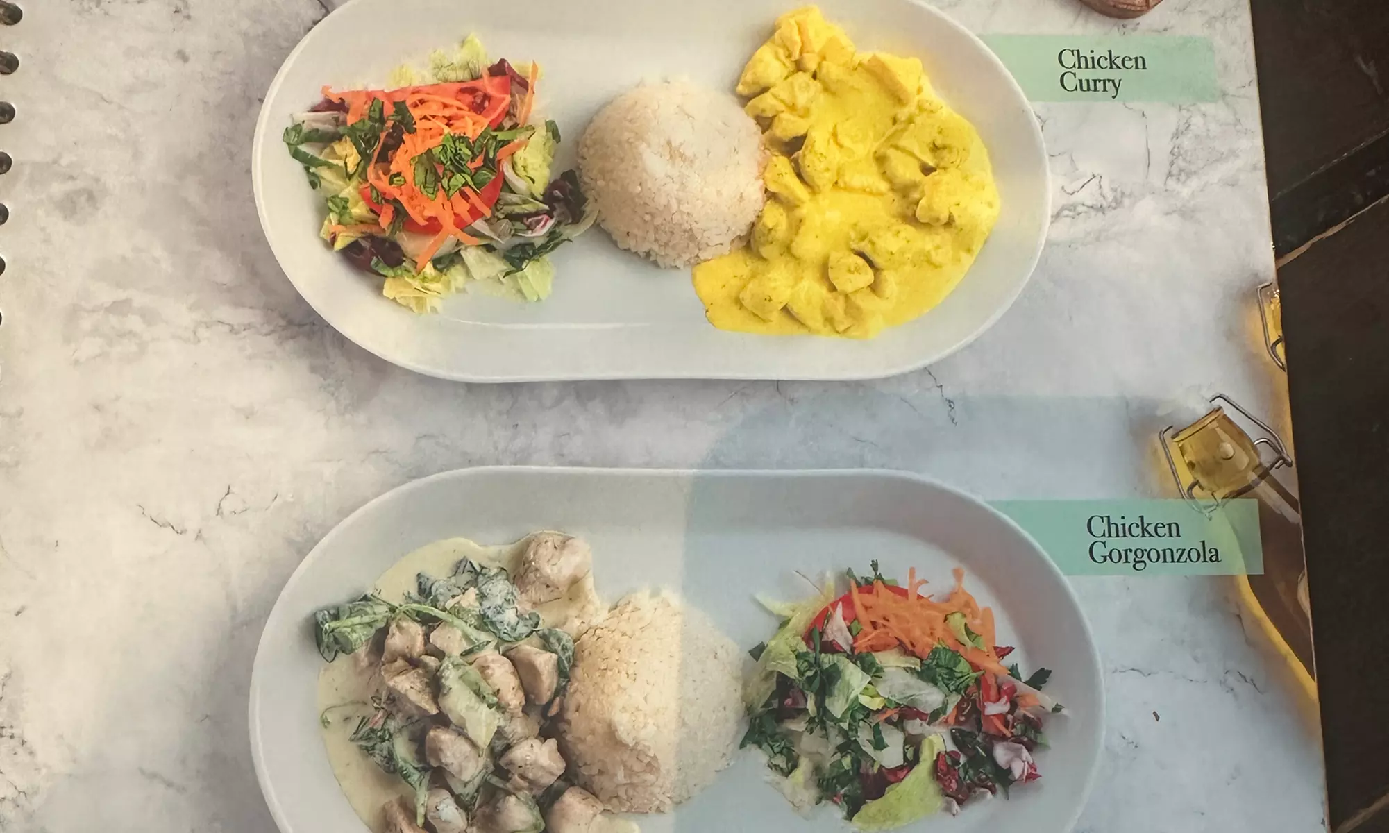 Hähnchen-Gericht & Dessert für 1, 2 oder 4 Personen